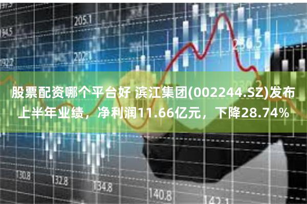 股票配资哪个平台好 滨江集团(002244.SZ)发布上半年业绩，净利润11.66亿元，下降28.74%