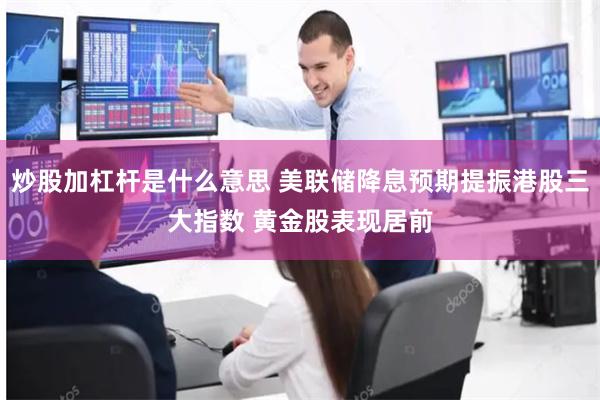 炒股加杠杆是什么意思 美联储降息预期提振港股三大指数 黄金股表现居前