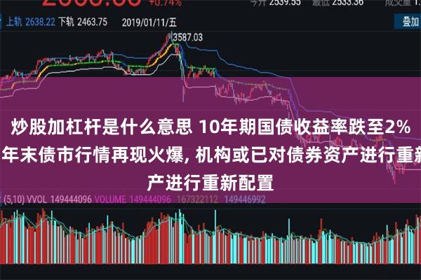 炒股加杠杆是什么意思 10年期国债收益率跌至2%以下, 年末债市行情再现火爆, 机构或已对债券资产进行重新配置